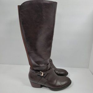 Dr. Scholl's Women's Brown Riding Boots US Size 7.5M